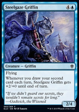 Steelgaze Griffin - Throne of Eldraine (Common) [ELD-65] Hover Image