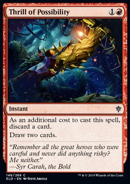 Thrill of Possibility - Throne of Eldraine (Common) [ELD-146] Hover Image
