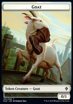 Goat Token (White 0/1) - Throne of Eldraine: Extras (Token) [XELD-T01] Image principale du produit