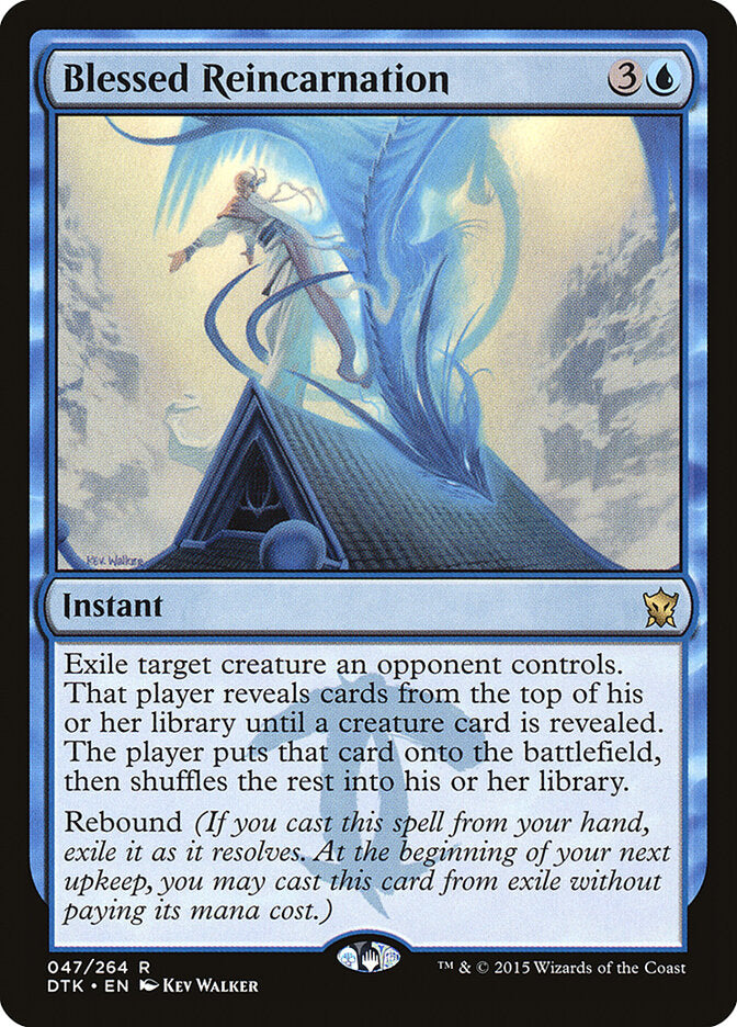 Blessed Reincarnation - Dragons of Tarkir (Rare) [DTK-47] Imagen principal del producto