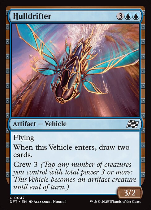 Hulldrifter – Aetherdrift (DFT-47) Magic: The Gathering card