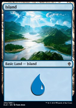 Island (V.1) - Throne of Eldraine (Land) [ELD-254]
