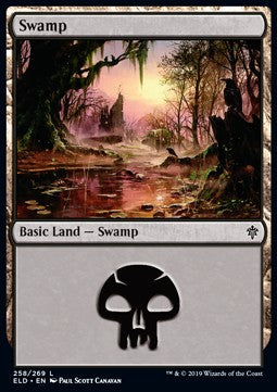Swamp (V.1) - Throne of Eldraine (Land) [ELD-258] Hauptbild