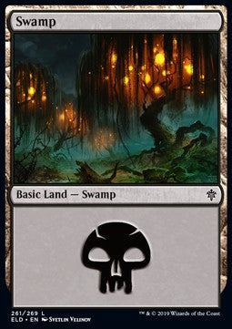 Swamp (V.4) - Throne of Eldraine (Land) [ELD-261] Hauptbild