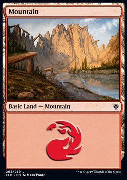 Mountain (V.4) - Throne of Eldraine (Land) [ELD-265]