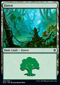 Forest (V.1) - Throne of Eldraine (Land) [ELD-266] Hauptbild