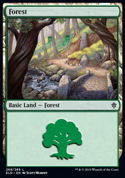Forest (V.3) - Throne of Eldraine (Land) [ELD-268] Hauptbild
