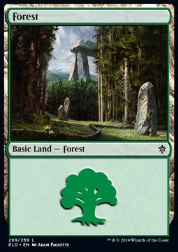 Forest (V.4) - Throne of Eldraine (Land) [ELD-269] Image principale du produit