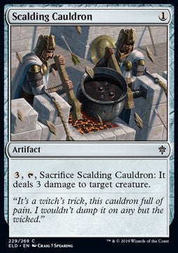 Scalding Cauldron - Throne of Eldraine (Common) [ELD-229] Hoofdafbeelding