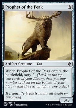 Prophet of the Peak - Throne of Eldraine (Common) [ELD-227]