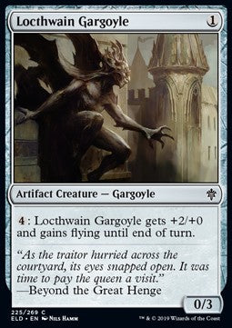 Locthwain Gargoyle - Throne of Eldraine (Common) [ELD-225] Hover Image
