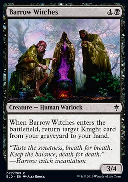 Barrow Witches - Throne of Eldraine (Common) [ELD-77] Hauptbild