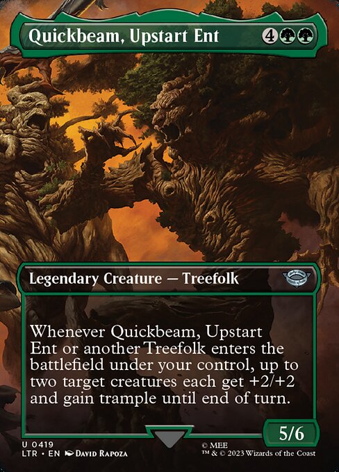 Quickbeam, Upstart Ent – The Lord of the Rings: Tales of Middle-earth (LTR-419) Magic: The Gathering card | LC-REM-20260804-15150950744396-402d829d-9d99-48ac-9ffe-14405ec56302 Hauptbild