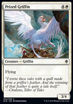 Prized Griffin - Throne of Eldraine (Common) [ELD-24] Hoofdafbeelding