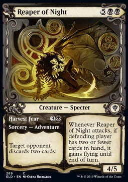 Reaper of Night // Harvest Fear - Throne of Eldraine: Extras (Common) [XELD-289] Image principale du produit