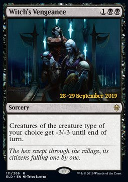Witch's Vengeance (V.1) - Throne of Eldraine: Promos (Rare) [PELD-111]