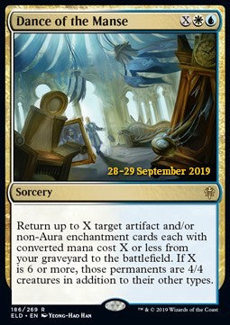 Dance of the Manse (V.1) - Throne of Eldraine: Promos (Rare) [PELD-186] Imagen principal del producto