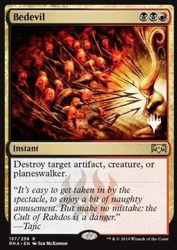 Bedevil - Throne of Eldraine: Promos (Rare) [PELD-157]