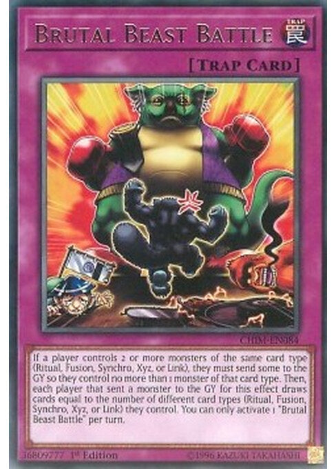Brutal Beast Battle — Chaos Impact (CHIM-084) Yu-Gi-Oh! card Immagine principale del prodotto