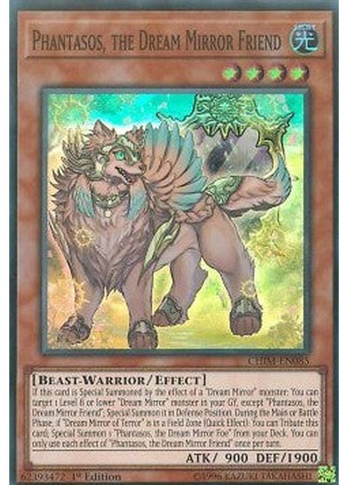 Phantasos, the Dream Mirror Friend — Chaos Impact (CHIM-085) Yu-Gi-Oh! card Immagine principale del prodotto