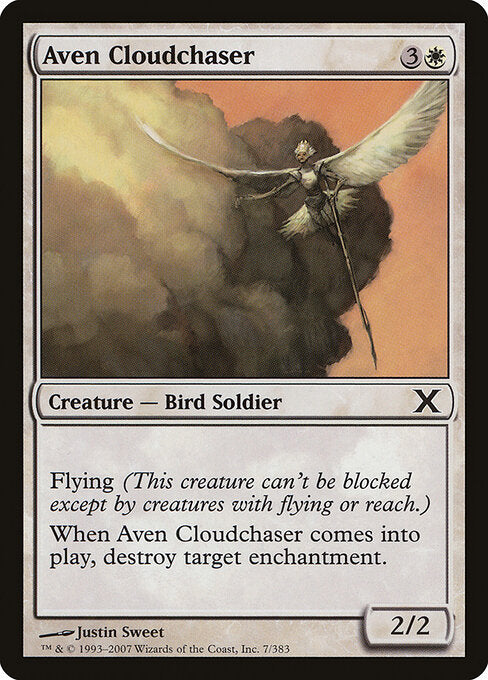 Aven Cloudchaser – Tenth Edition (10E-7) Magic: The Gathering card Main image
