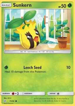 Sunkern - Cosmic Eclipse (Common) [CEC-7] Hover Image