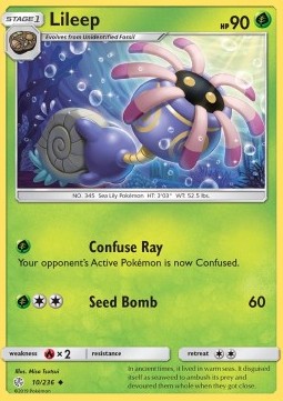 Lileep - Cosmic Eclipse (Uncommon) [CEC-10] Hover Image