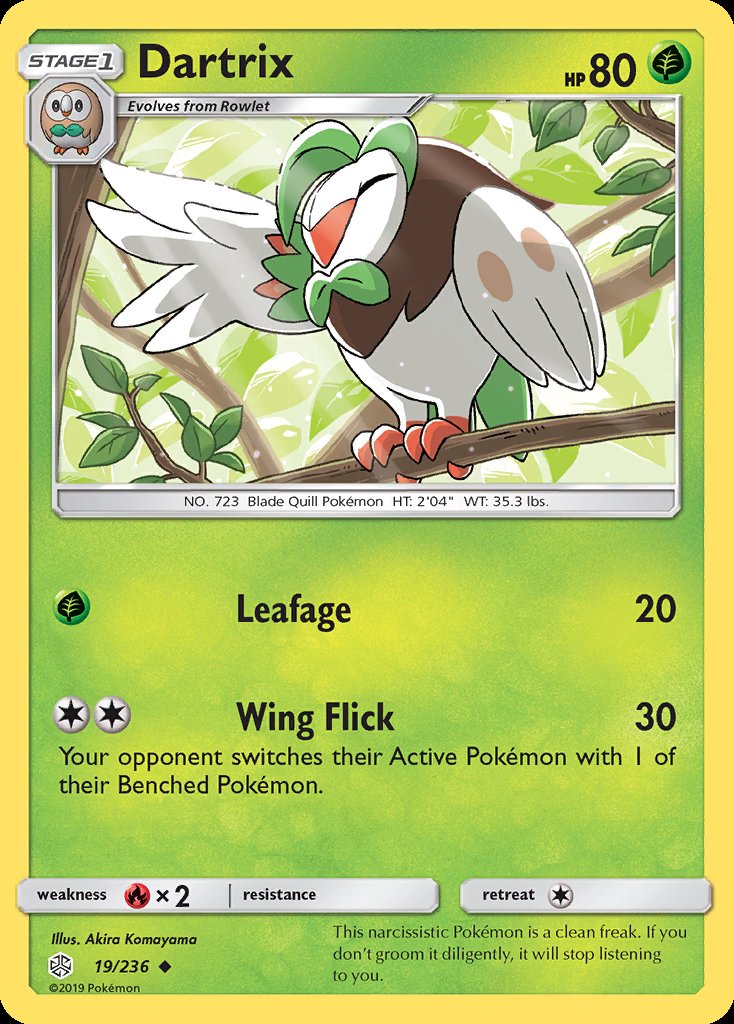 Dartrix - Cosmic Eclipse (Uncommon) [CEC-19] Image principale du produit