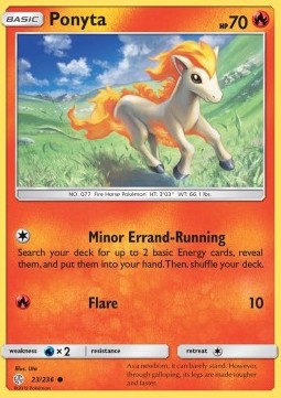 Ponyta - Cosmic Eclipse (Common) [CEC-23] Hover Image