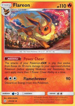 Flareon - Cosmic Eclipse (Uncommon) [CEC-25] Main image