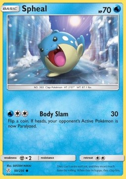 Spheal - Cosmic Eclipse (Common) [CEC-50] Main image