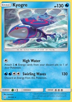 Kyogre - Cosmic Eclipse (Rare) [CEC-53] Hover Image