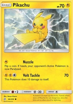 Pikachu - Cosmic Eclipse (Common) [CEC-66] Main image