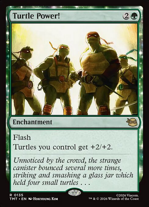 Turtle Power! – Teenage Mutant Ninja Turtles (TMT-135) Magic: The Gathering card | LC-REM-20260804-15611751727436-4079ca90-dcc3-4184-9dfc-a626e0776332