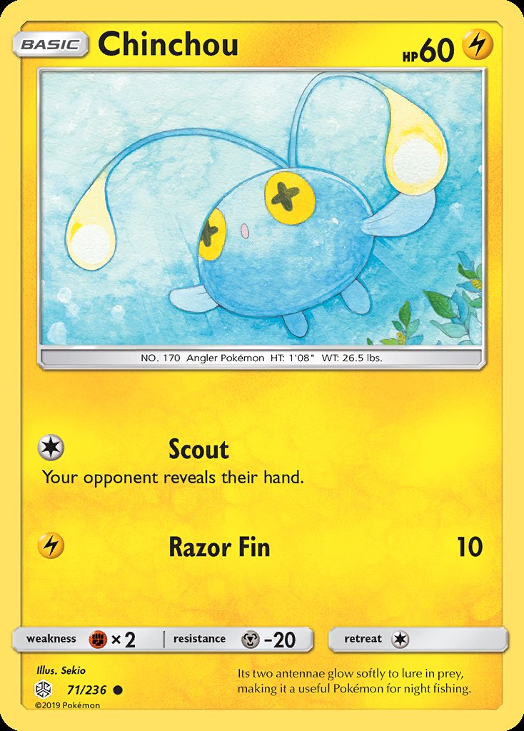 Chinchou - Cosmic Eclipse (Common) [CEC-71] Imagen principal del producto