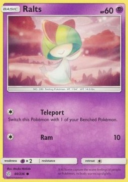 Ralts - Cosmic Eclipse (Common) [CEC-80] Hover Image
