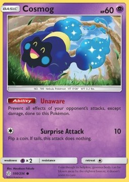 Cosmog - Cosmic Eclipse (Common) [CEC-100] Main image