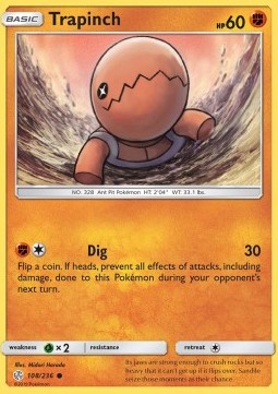 Trapinch - Cosmic Eclipse (Common) [CEC-108] Hover Image