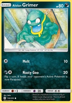 Alolan Grimer - Cosmic Eclipse (Common) [CEC-130] Main image