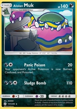 Alolan Muk - Cosmic Eclipse (Rare) [CEC-131] Hauptbild