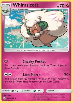 Whimsicott - Cosmic Eclipse (Rare) [CEC-148] Hover Image