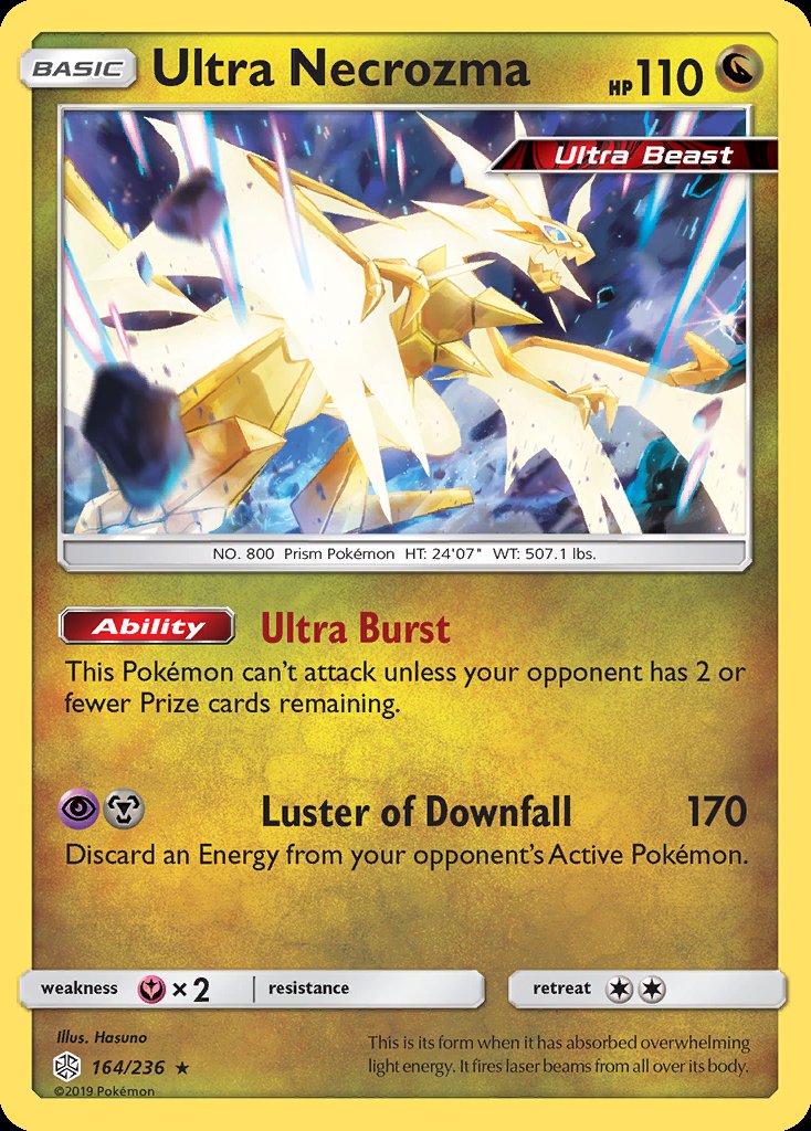 Ultra Necrozma - Cosmic Eclipse (Holo Rare) [CEC-164] Image principale du produit