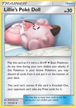 Lillie's Poké Doll - Cosmic Eclipse (Uncommon) [CEC-197] Imagen principal del producto
