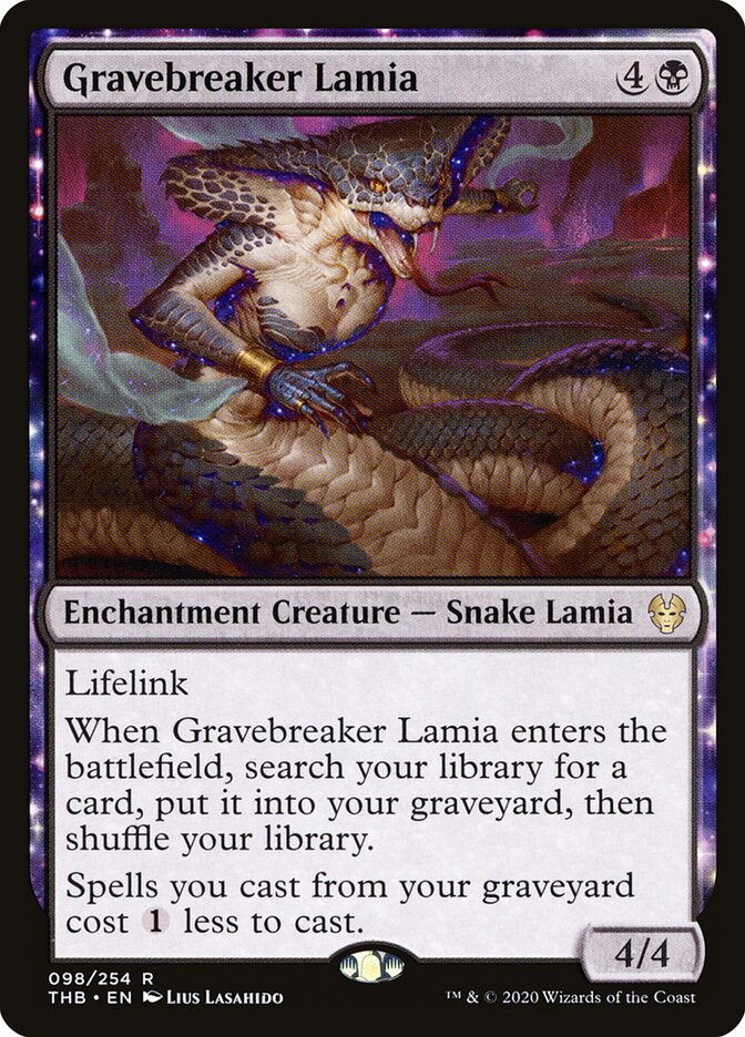 Gravebreaker Lamia - Theros Beyond Death (Rare) [THB-98]