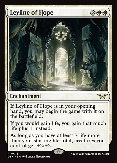 Leyline of Hope – Duskmourn: House of Horror (DSK-18) Magic: The Gathering card | LC-REM-20260804-15523474047308-40960e47-3065-485e-aede-29a62411034e Main image