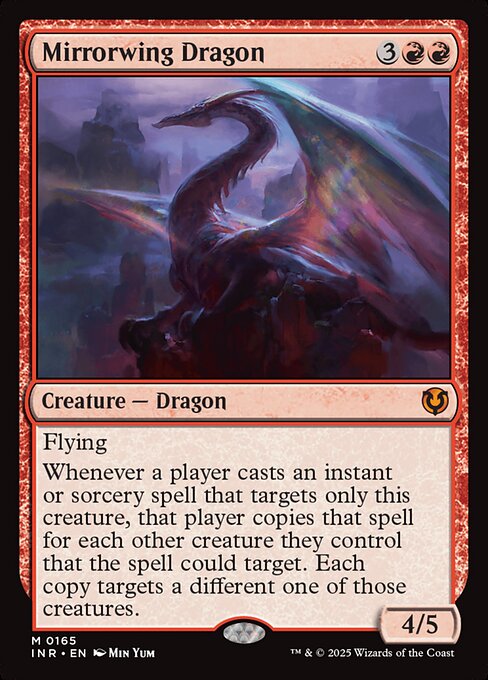 Mirrorwing Dragon – Innistrad Remastered (INR-165) Magic: The Gathering card
