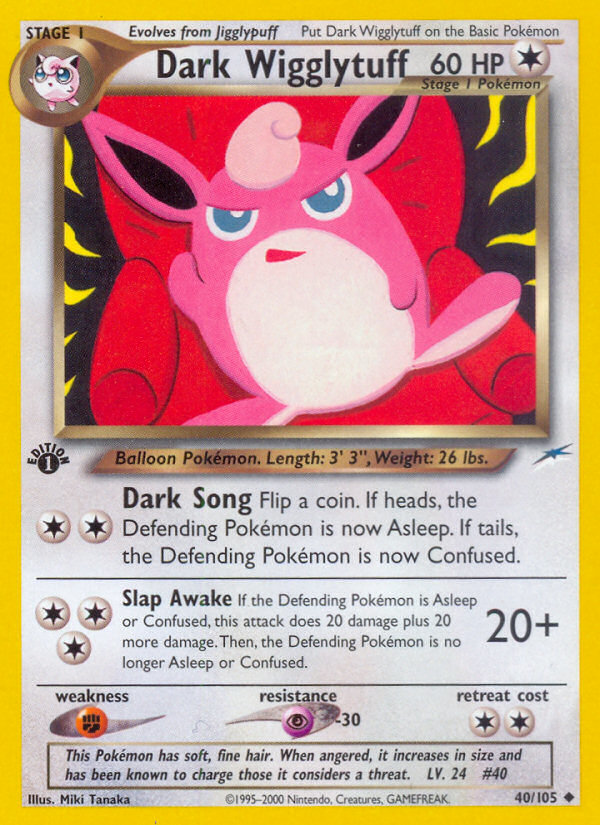 Dark Wigglytuff – Neo Destiny 40 – Pokémon TCG single card Image principale du produit