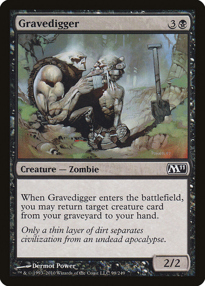 Gravedigger - Magic 2011 (Common) [M11-98] Image principale du produit