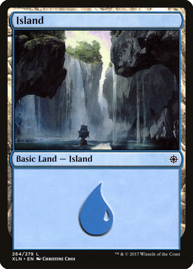 Island (V.1) - Ixalan (Land) [XLN-264]