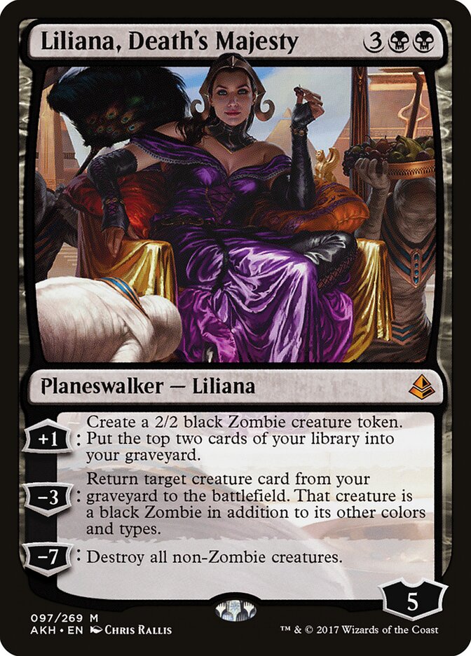 Liliana, Death's Majesty - Amonkhet (Mythic) [AKH-97] Main image